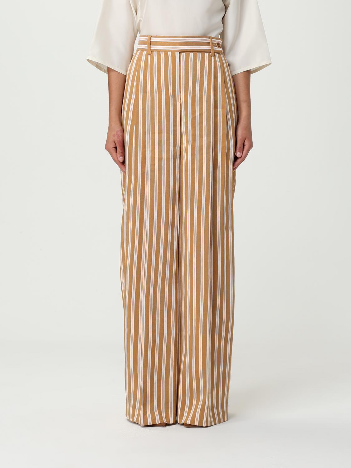 ALBERTA FERRETTI PANTALONI: 팬츠 여성 Alberta Ferretti, 브라운 - Img 1