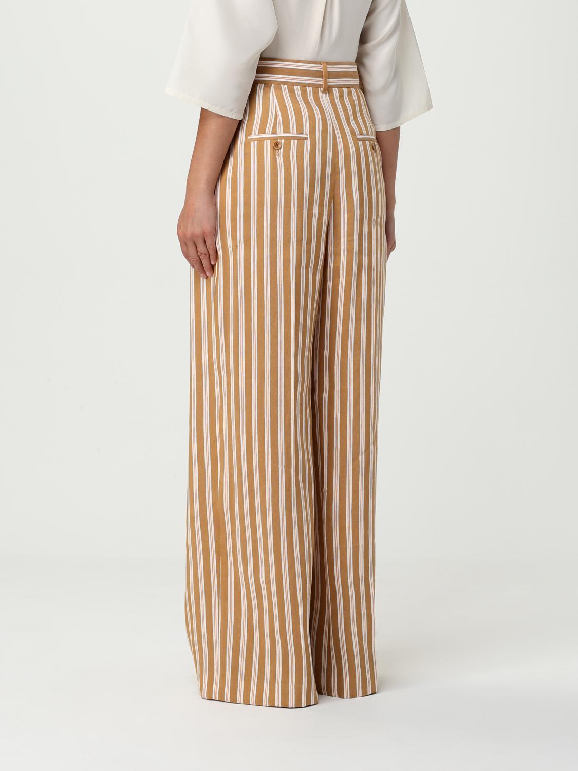 ALBERTA FERRETTI PANTALONI: 팬츠 여성 Alberta Ferretti, 브라운 - Img 2