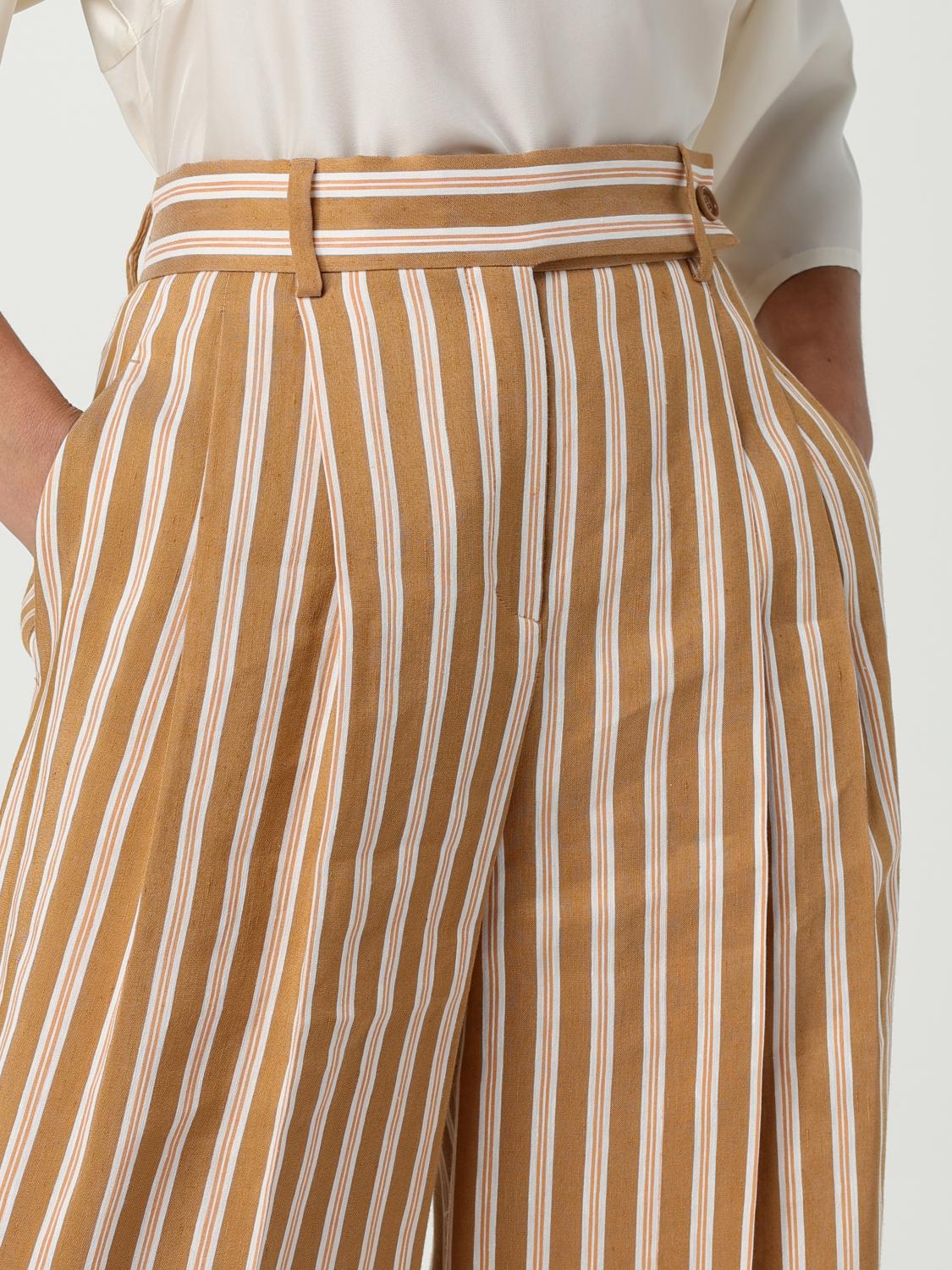 ALBERTA FERRETTI PANTALONI: 팬츠 여성 Alberta Ferretti, 브라운 - Img 4