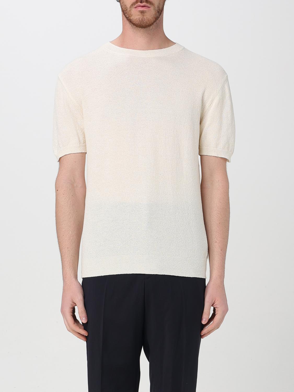 DRUMOHR T-SHIRT: Drumohr crewneck cotton blend t-shirt, White - Img 1
