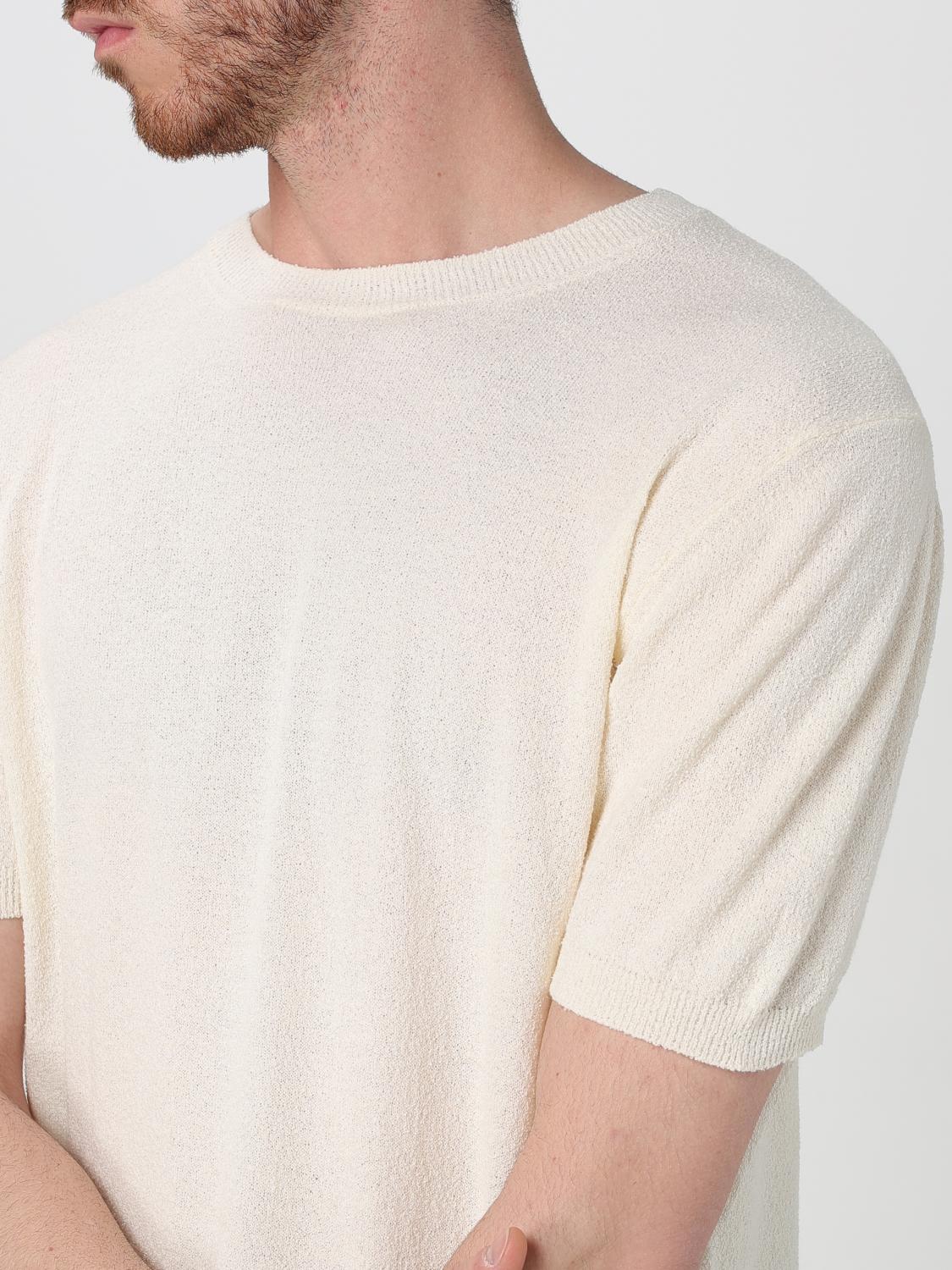 DRUMOHR T-SHIRT: Drumohr crewneck cotton blend t-shirt, White - Img 3