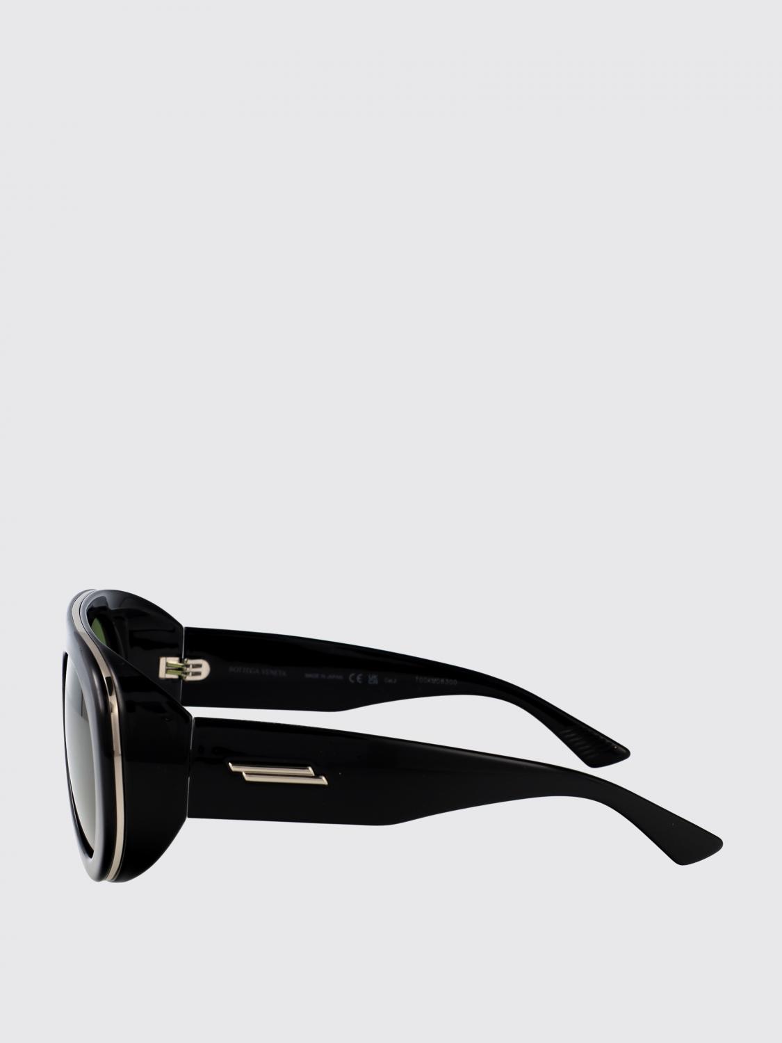 Bottega Veneta サングラス メンズ - ブラック | BV1362S | GIGLIO.COM
