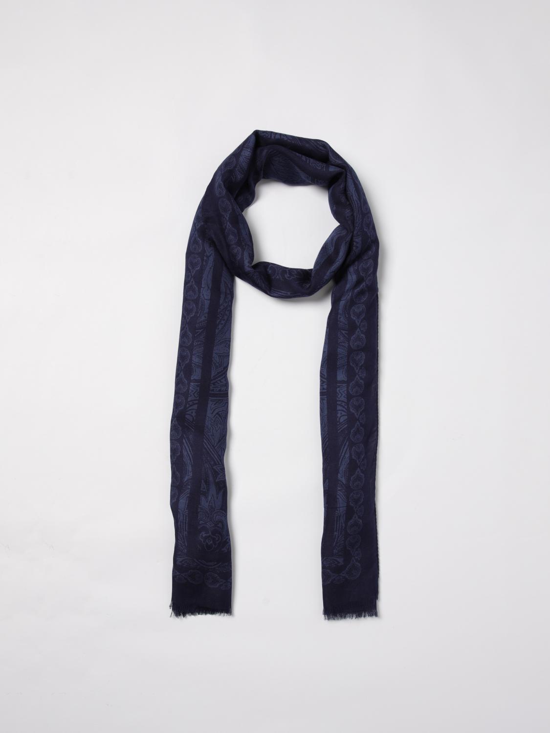 ETRO SCHAL: Schal herren Etro, Blau - Img 5