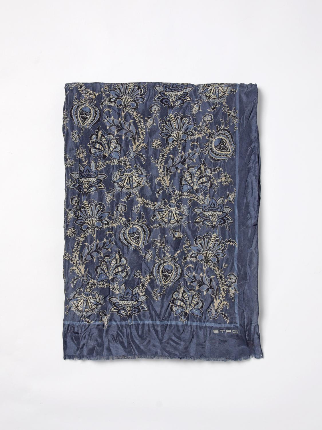 ETRO SCARF: Scarf men Etro, Blue - Img 1
