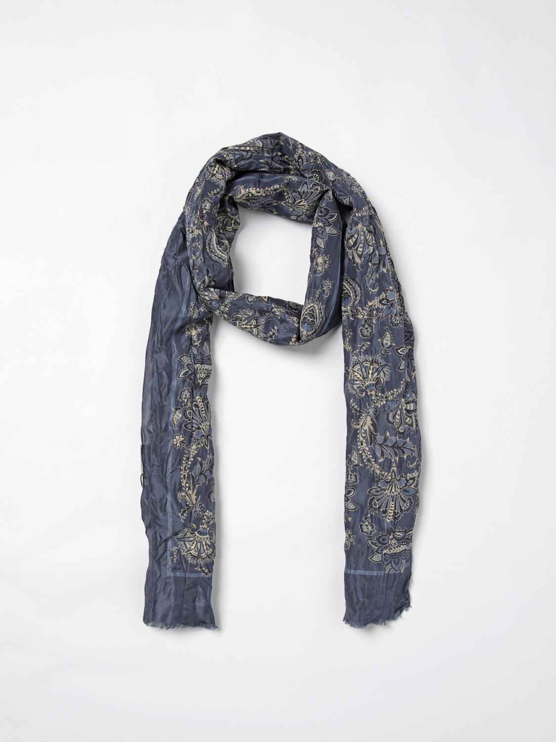 ETRO SCARF: Scarf men Etro, Blue - Img 5