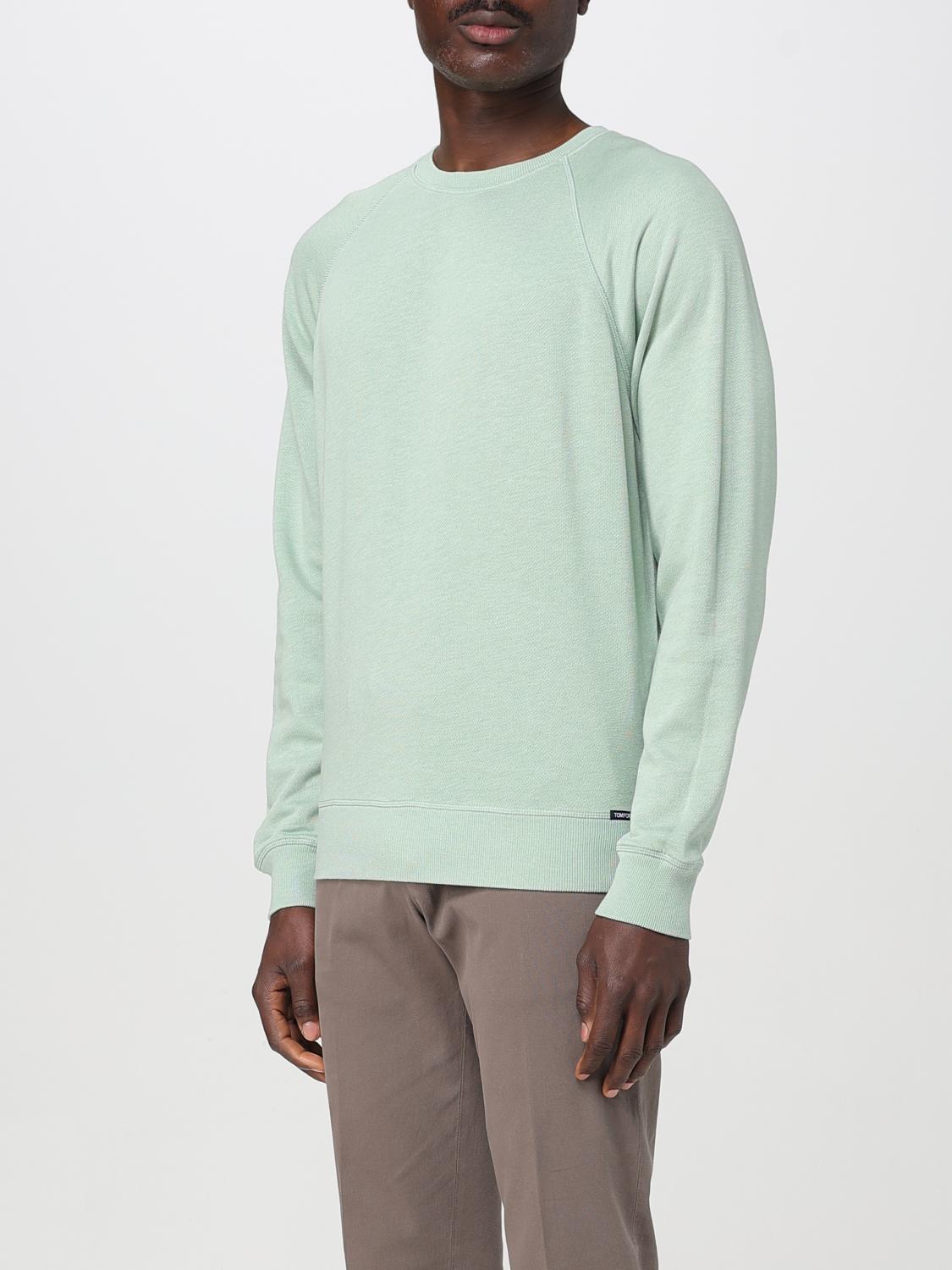 TOM FORD JERSEY: Sudadera hombre Tom Ford, Verde - Img 4