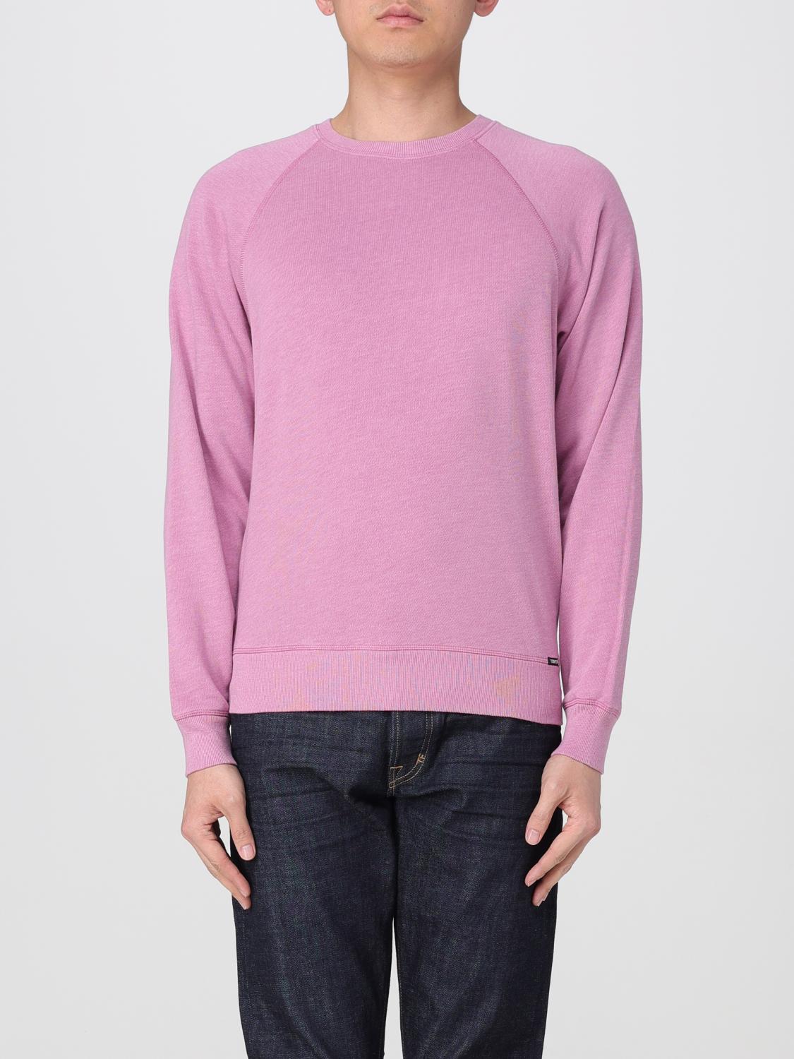 TOM FORD PULL: Sweatshirt homme Tom Ford, Framboise - Img 1
