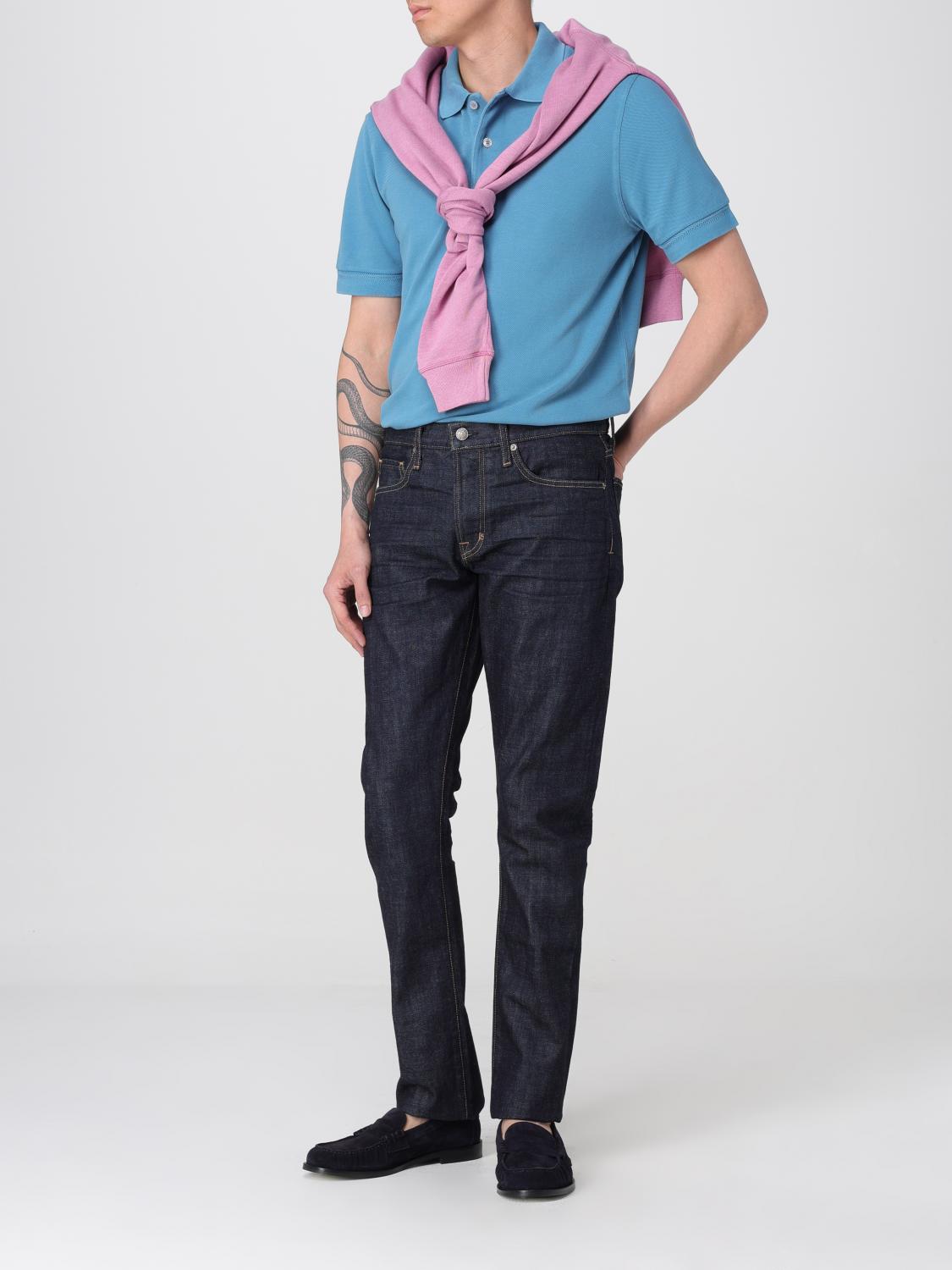 TOM FORD PULL: Sweatshirt homme Tom Ford, Framboise - Img 2