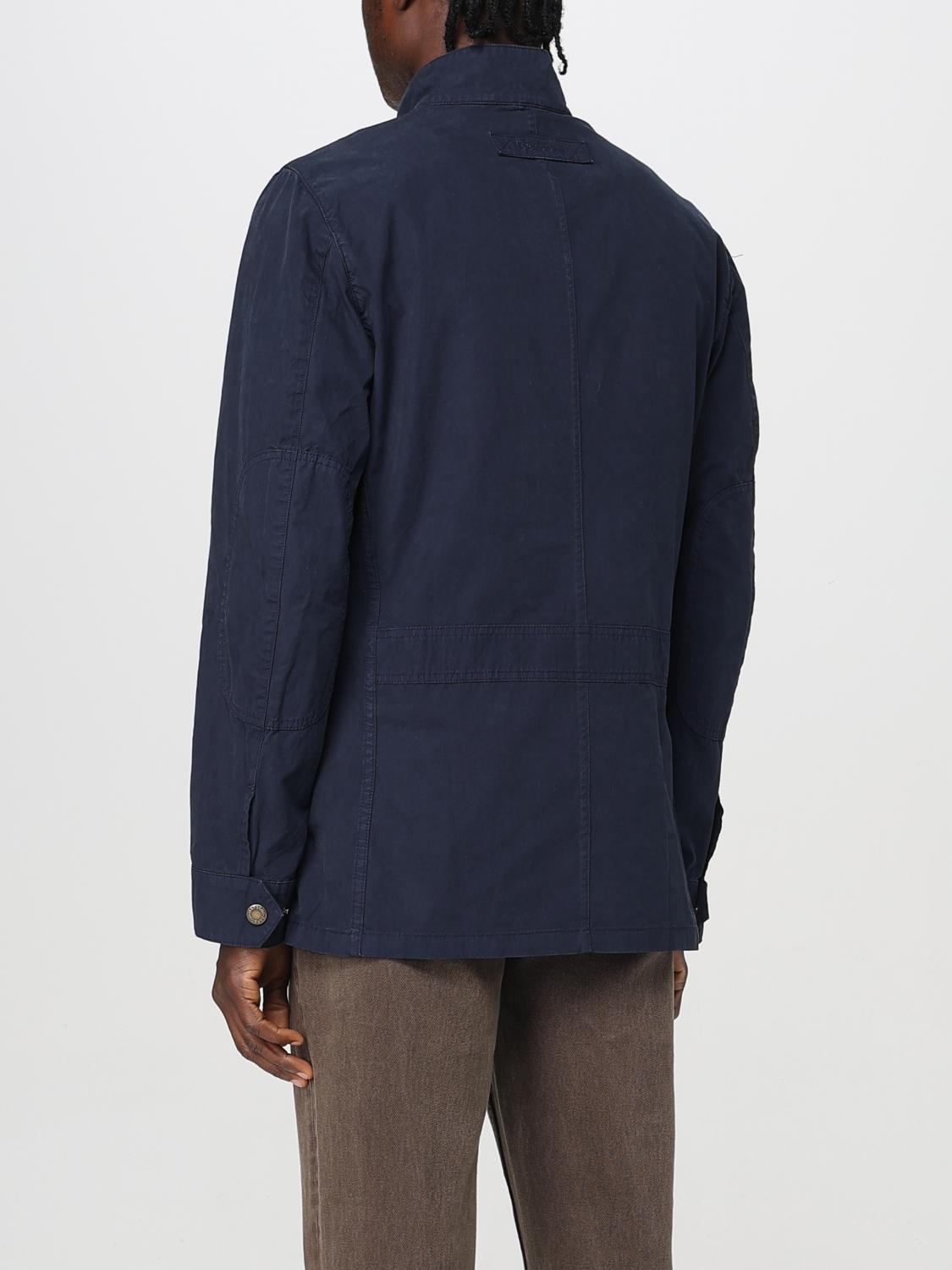 BARBOUR GIACCA: 西服外套 男士 Barbour, 蓝色 - Img 2