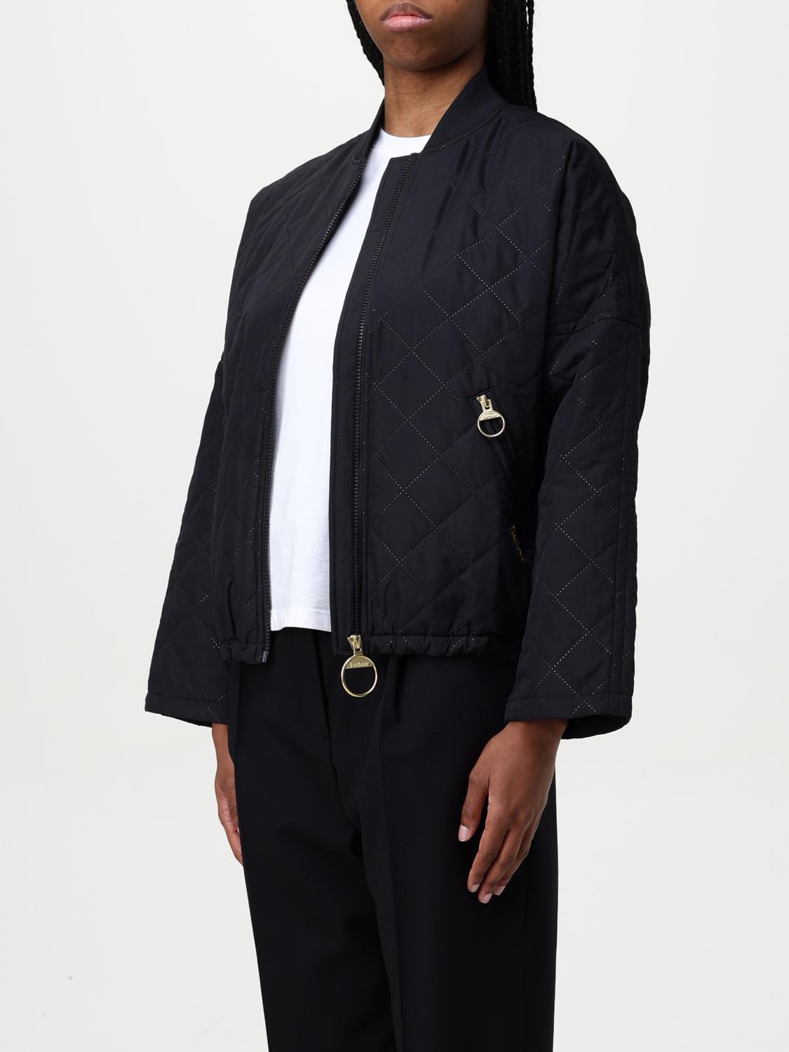 BARBOUR GIACCA: Bomber Barbour in nylon trapuntato , Nero - Img 3