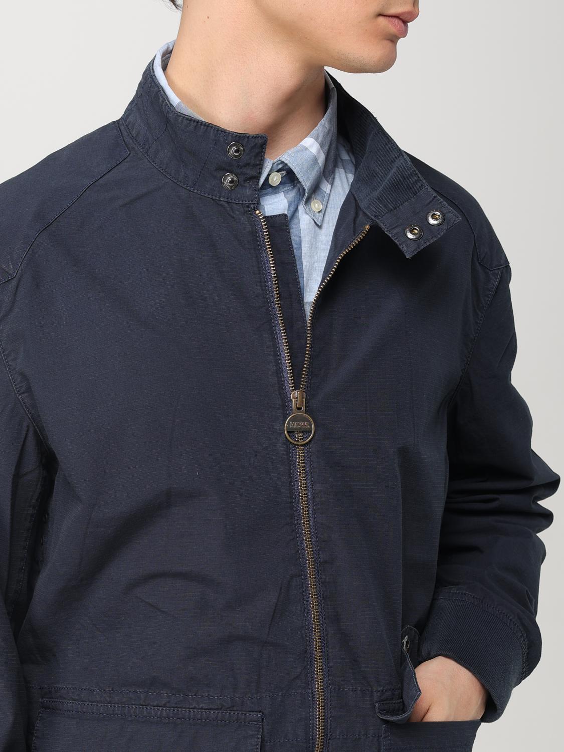 BARBOUR JACKE: Jacke herren Barbour, Blau - Img 4