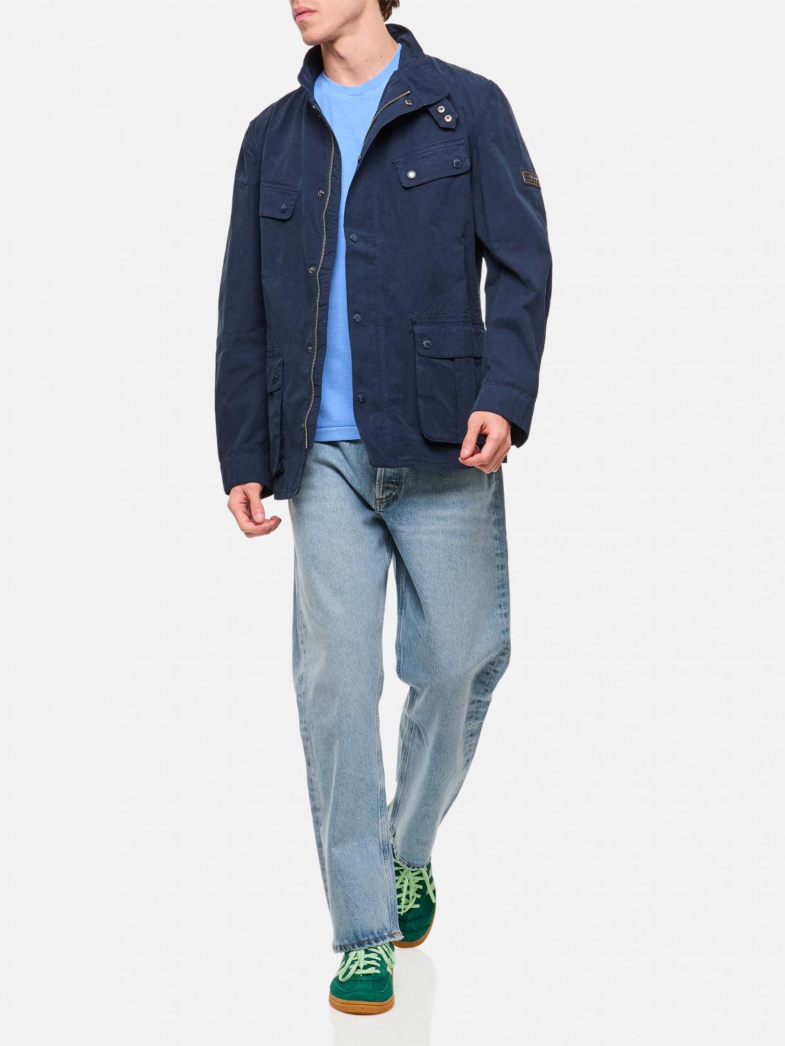 BARBOUR JACKET: Coat men Barbour, Blue - Img 2