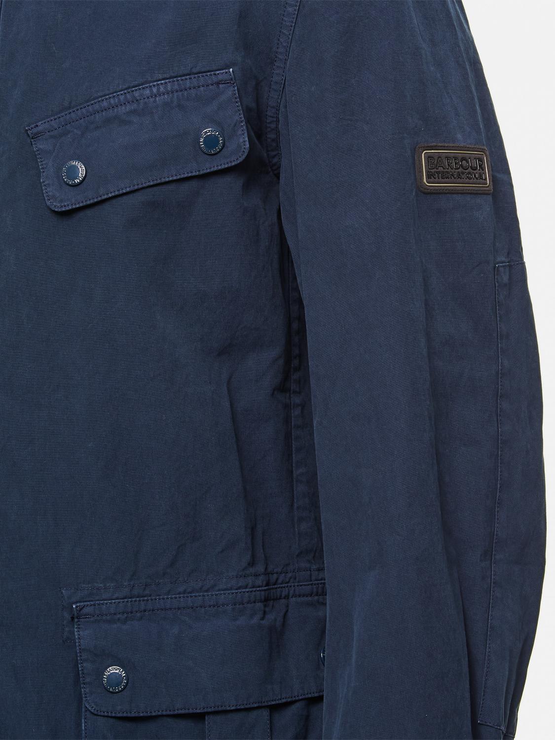 BARBOUR JACKET: Coat men Barbour, Blue - Img 4