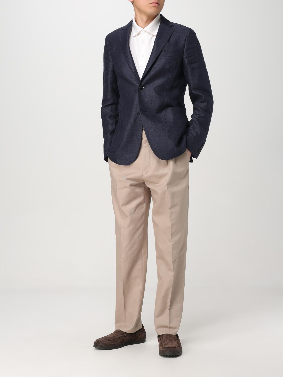 ZEGNA BLAZER: Jacket men Zegna, Blue - Img 2