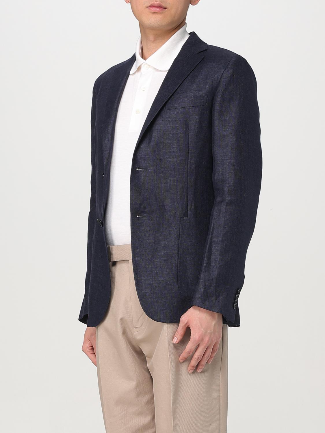 ZEGNA BLAZER: Jacket men Zegna, Blue - Img 4