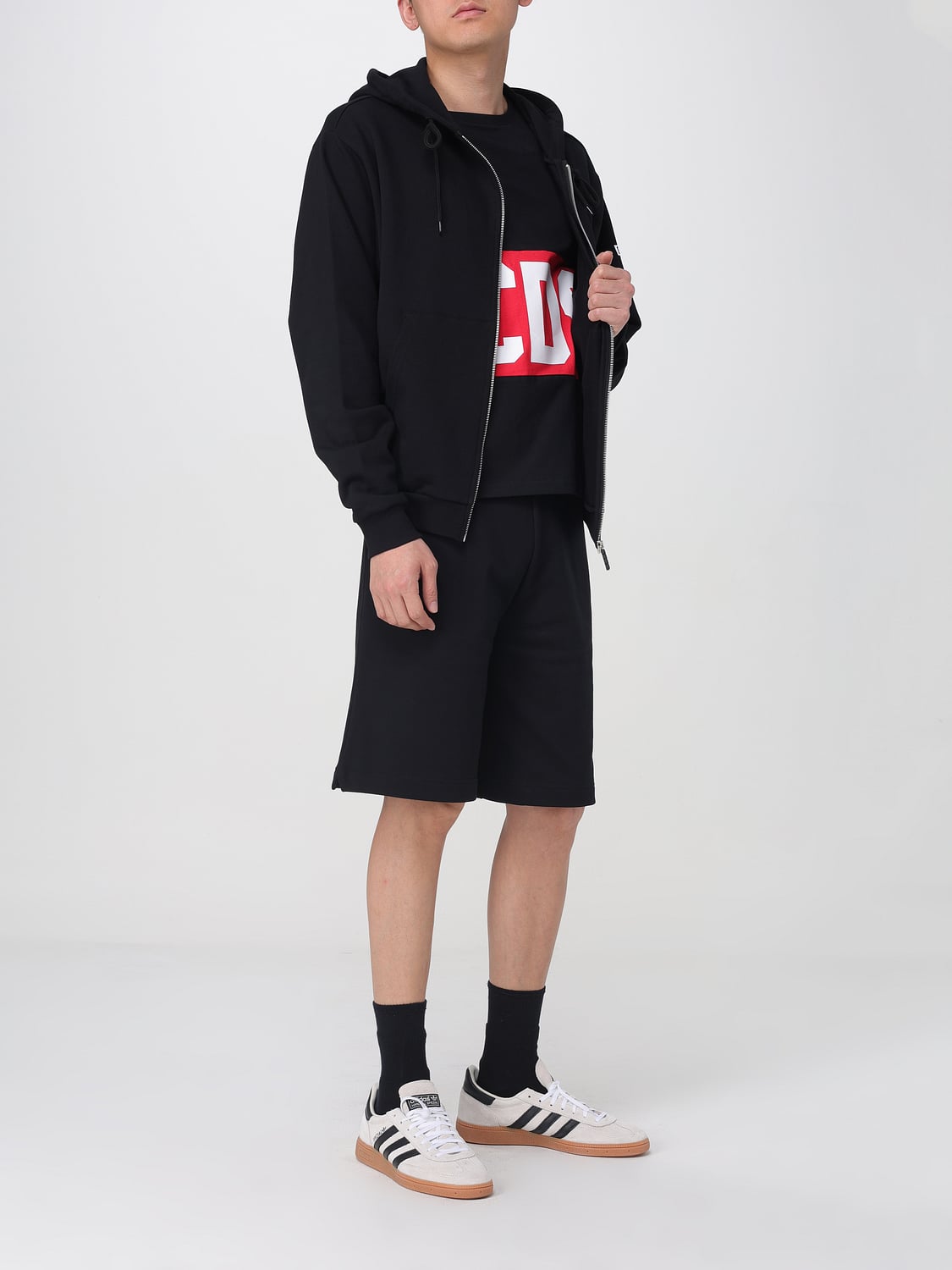 GCDS SUDADERA: Sudadera hombre GCDS, Negro - Img 2