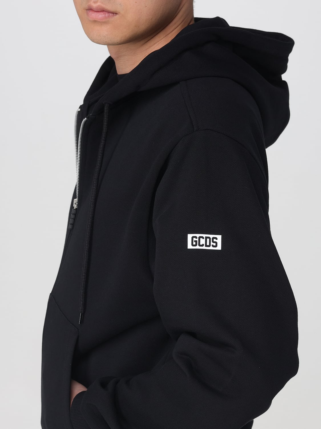 GCDS SUDADERA: Sudadera hombre GCDS, Negro - Img 5