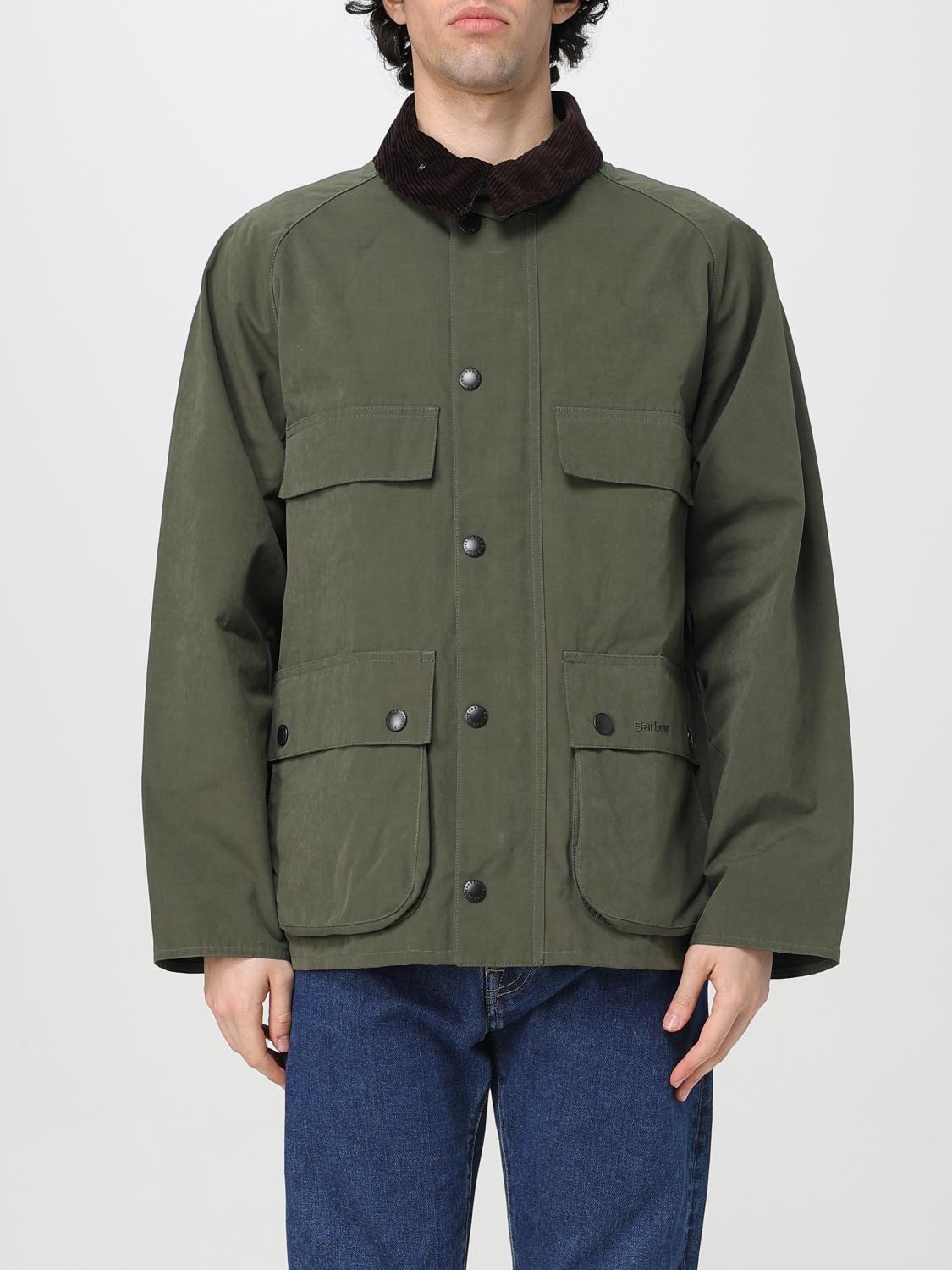 BARBOUR GIACCA: Giacca Superlump in misto cotone Barbour, Salvia - Img 1