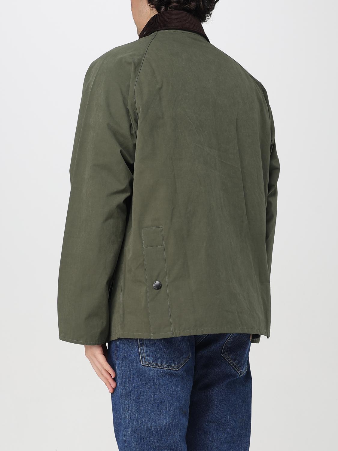 BARBOUR GIACCA: Giacca Superlump in misto cotone Barbour, Salvia - Img 2
