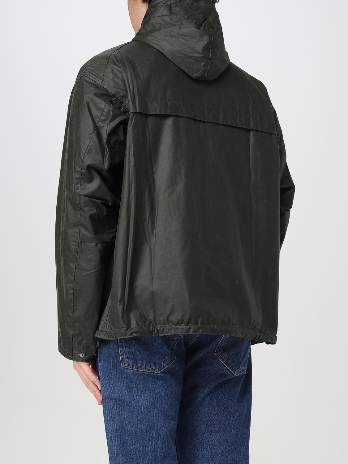 BARBOUR GIACCA: Giubbotto Barbour in cotone cerato , Verde - Img 2