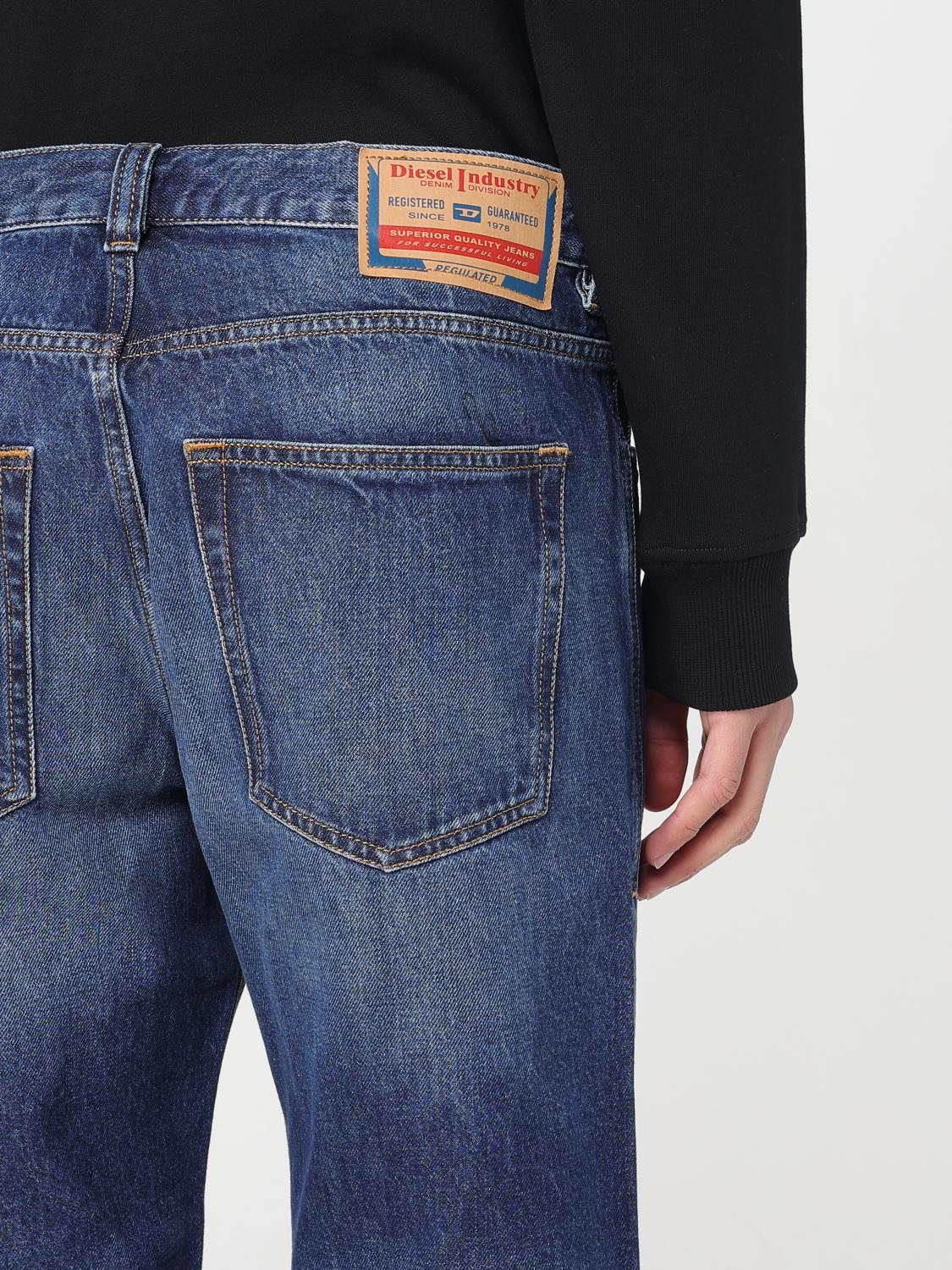 DIESEL JEANS: Jeans Diesel in denim , Blue - Img 3