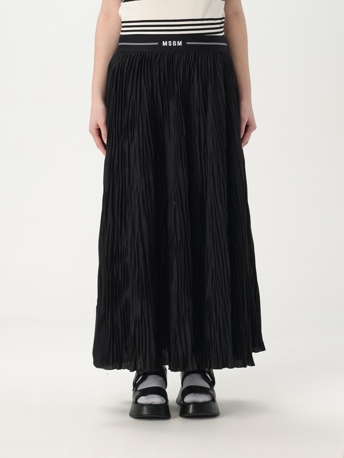 MSGM ROCK: Rock damen MSGM, Schwarz - Img 1