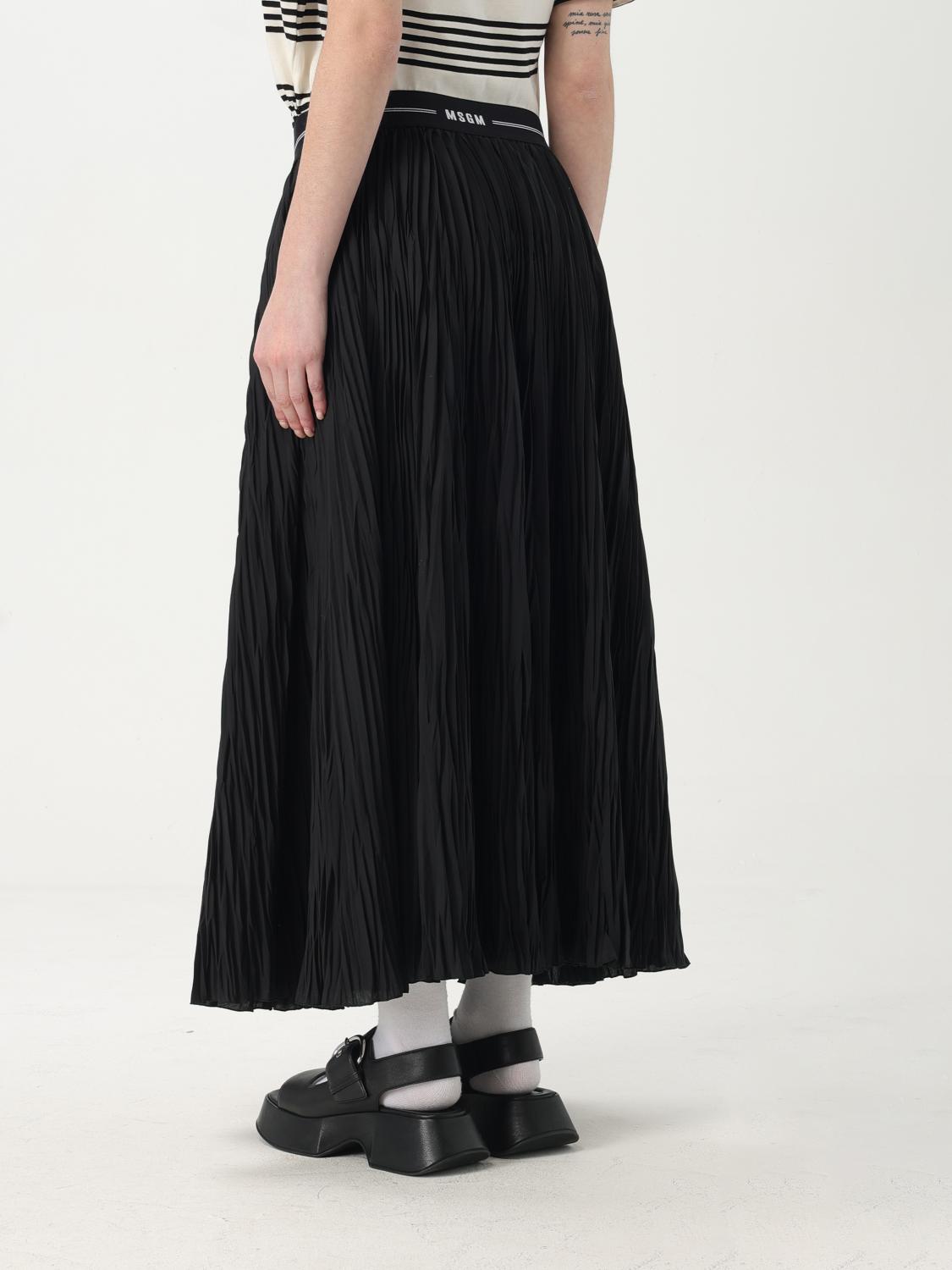 MSGM ROCK: Rock damen MSGM, Schwarz - Img 2