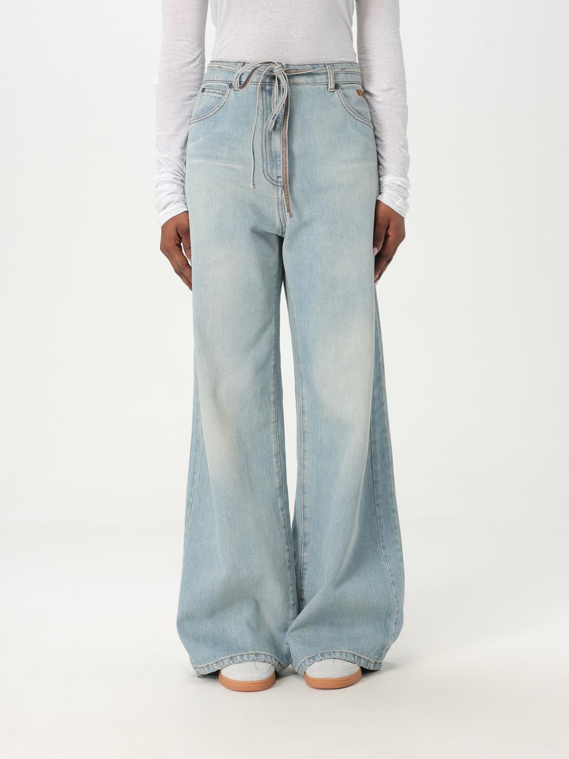 MSGM JEANS: Jeans MSGM in denim , Blue - Img 1
