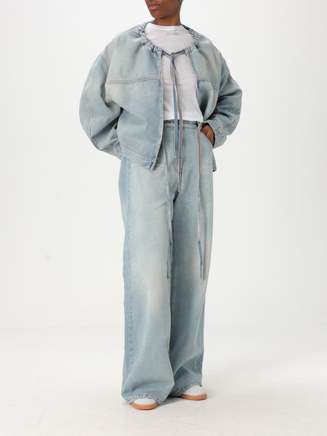 MSGM JEANS: Jeans MSGM in denim , Blue - Img 2