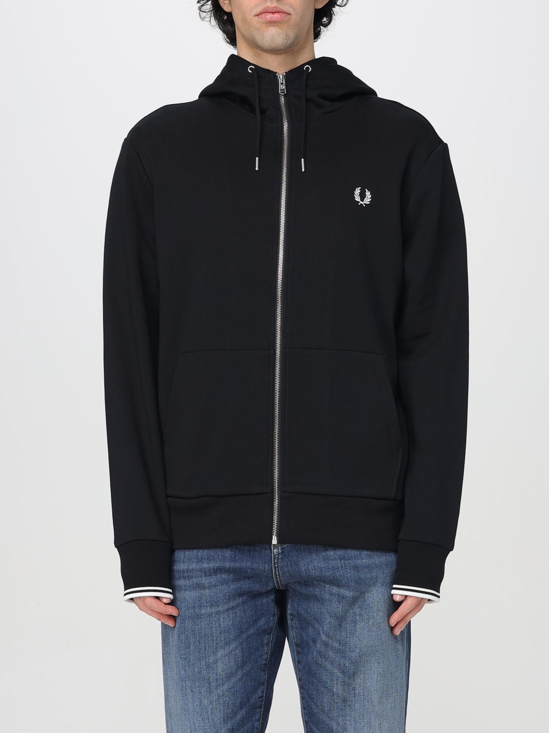FRED PERRY SUDADERA: Sudadera con capucha Fred Perry, Negro - Img 1