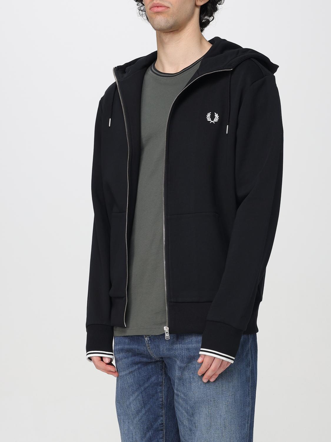 FRED PERRY SUDADERA: Sudadera con capucha Fred Perry, Negro - Img 3