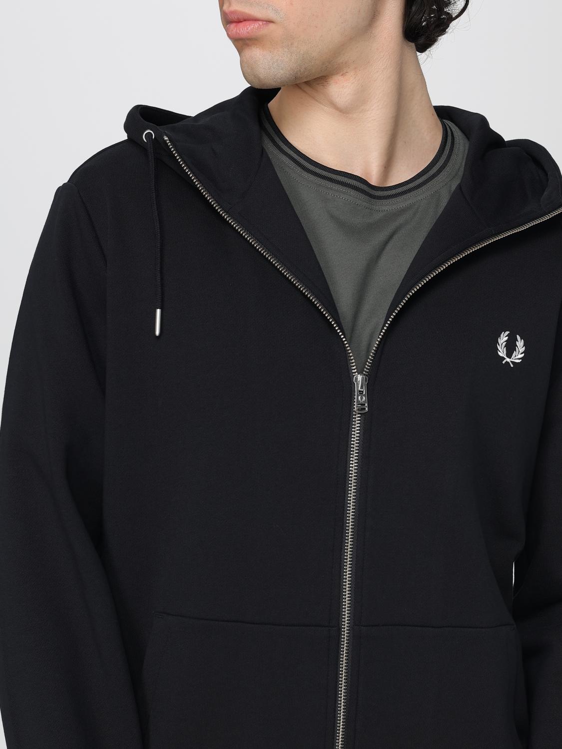 FRED PERRY SUDADERA: Sudadera con capucha Fred Perry, Negro - Img 4