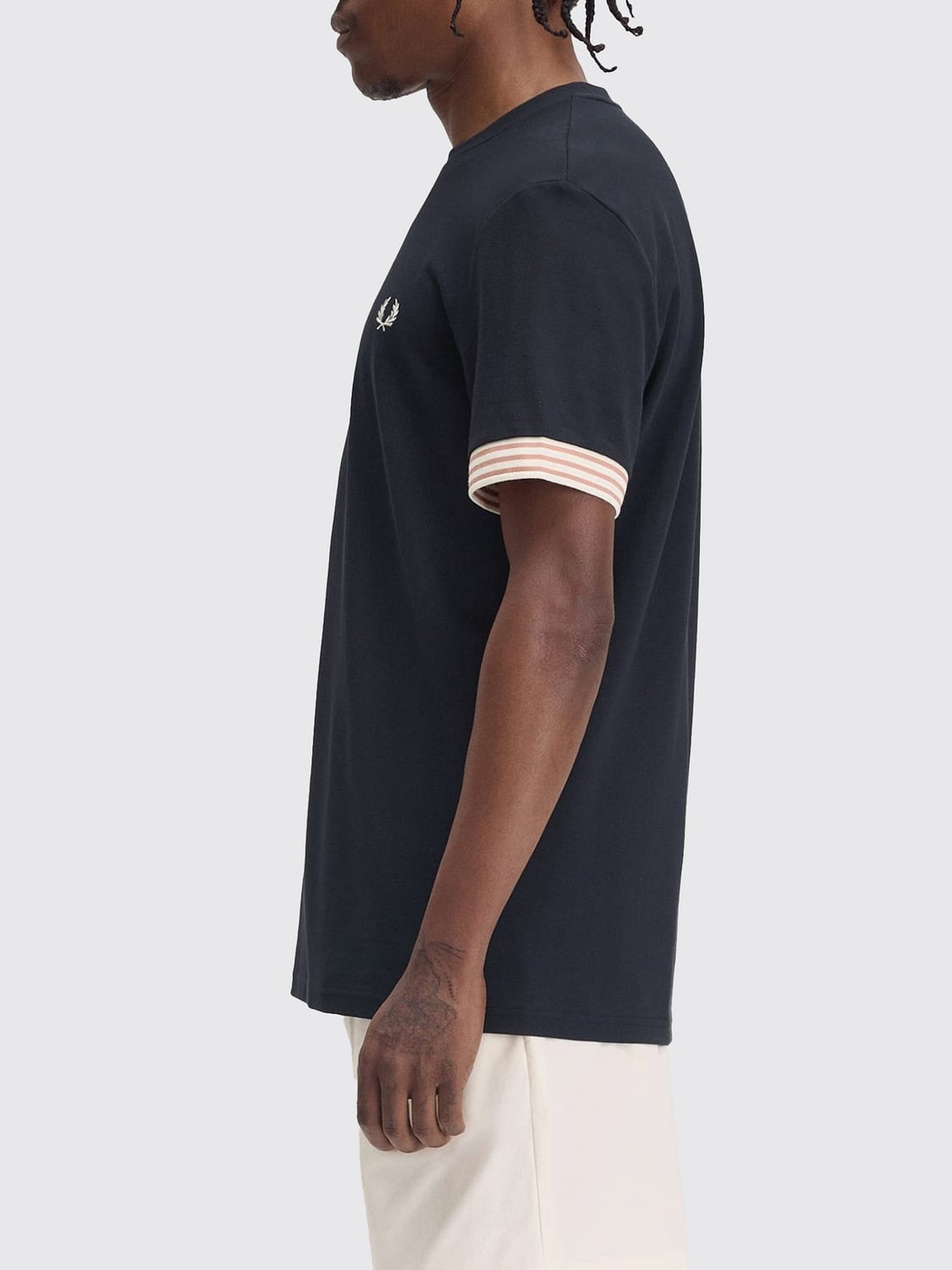 FRED PERRY ФУТБОЛКА: Футболка Мужское Fred Perry, Синий - Img 2