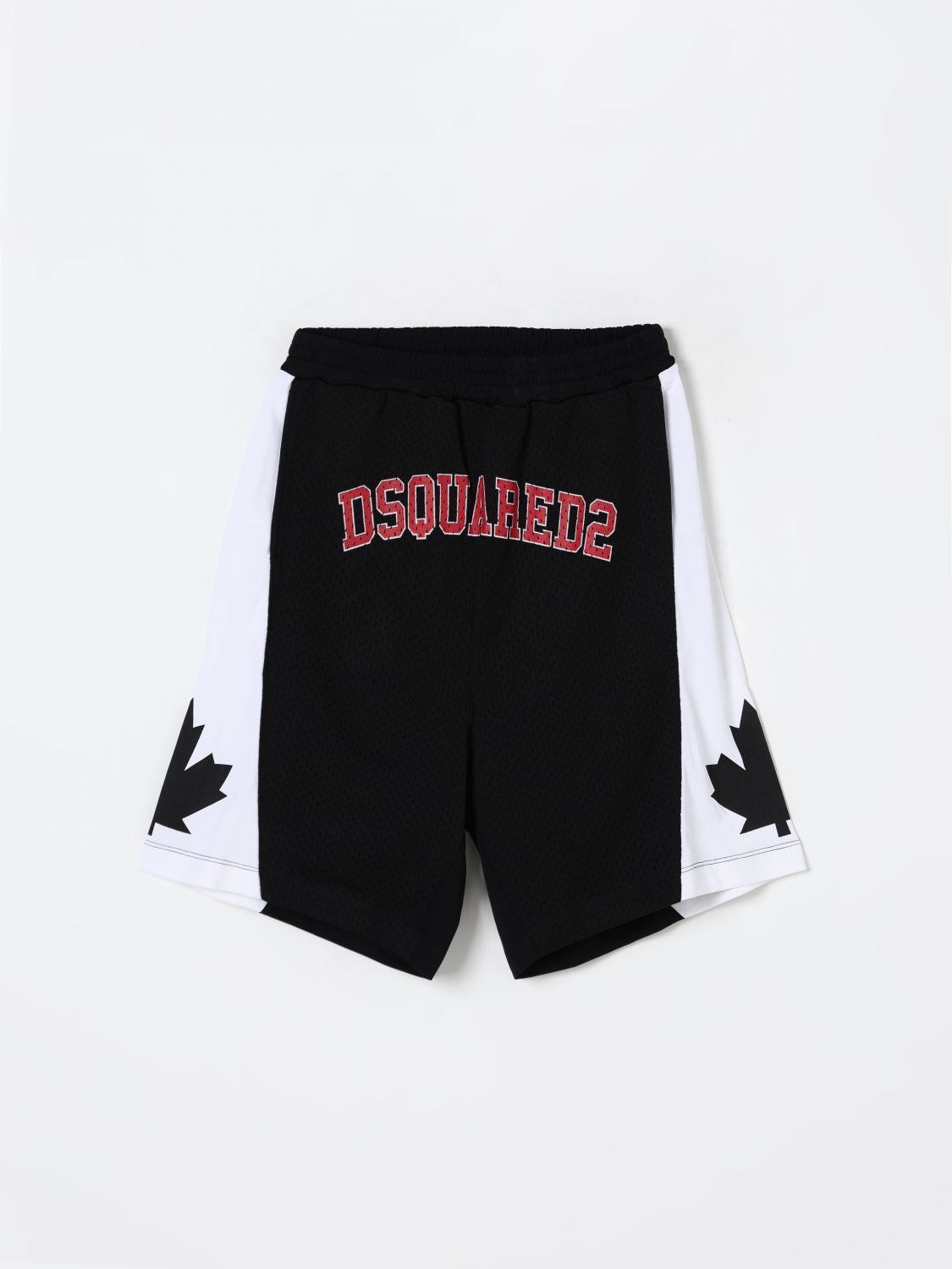 DSQUARED2 SHORTS: Shorts kids Dsquared2, Black - Img 1