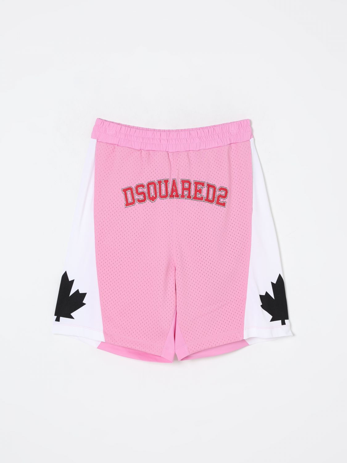 DSQUARED2 SHORTS: Shorts kids Dsquared2, Pink - Img 1