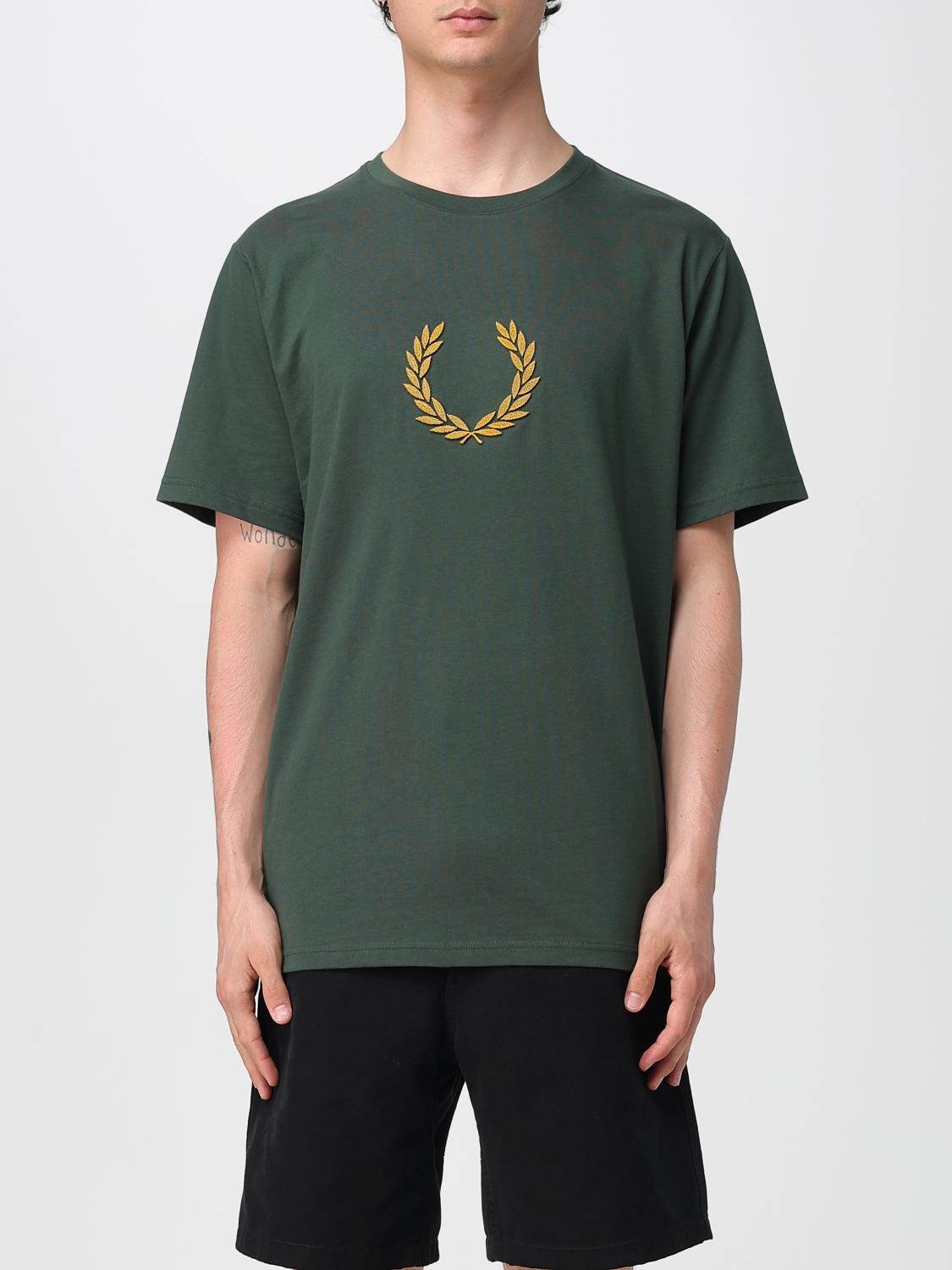 FRED PERRY CAMISETA: Camiseta hombre Fred Perry, Verde - Img 1
