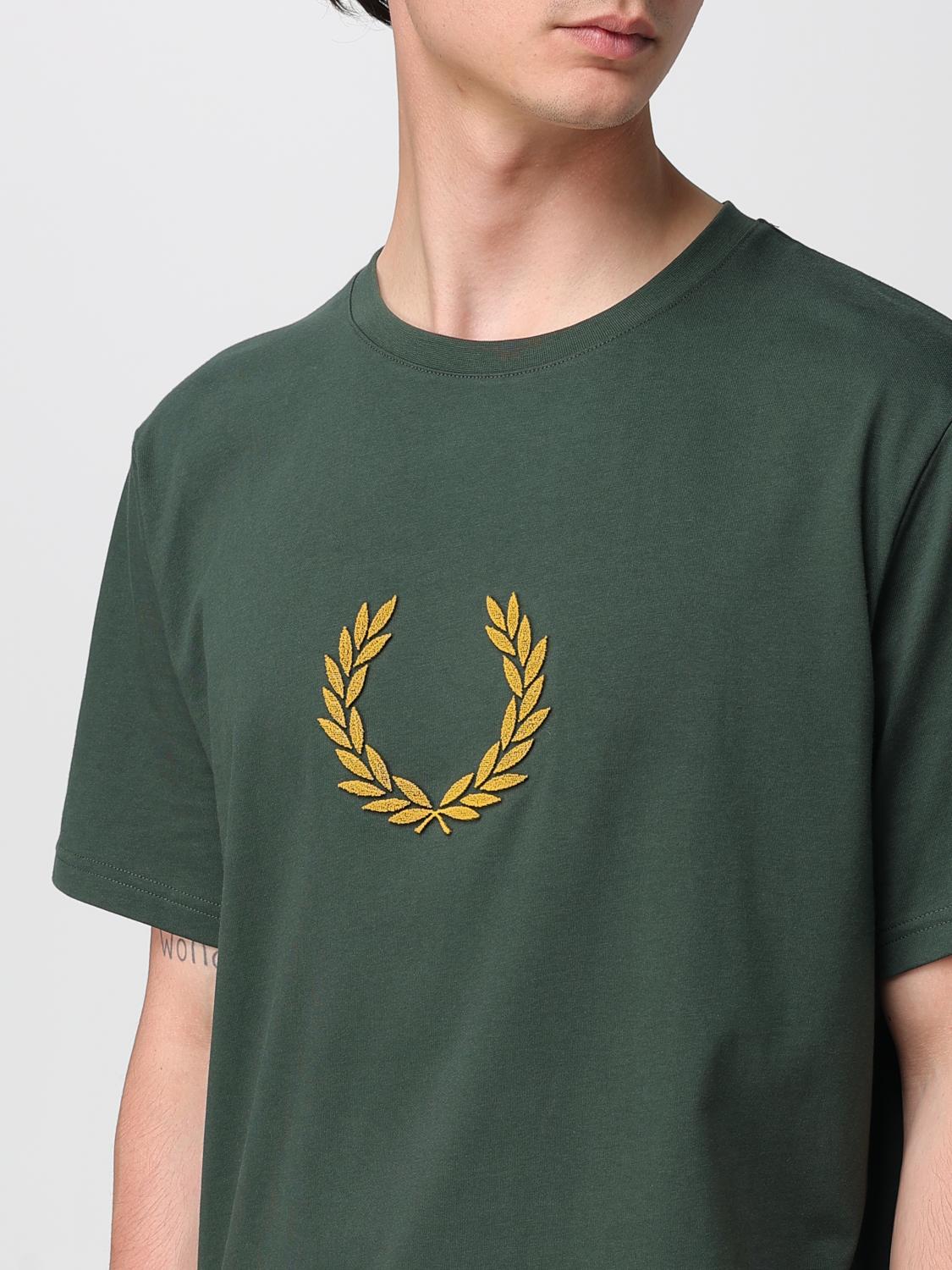 FRED PERRY CAMISETA: Camiseta hombre Fred Perry, Verde - Img 3