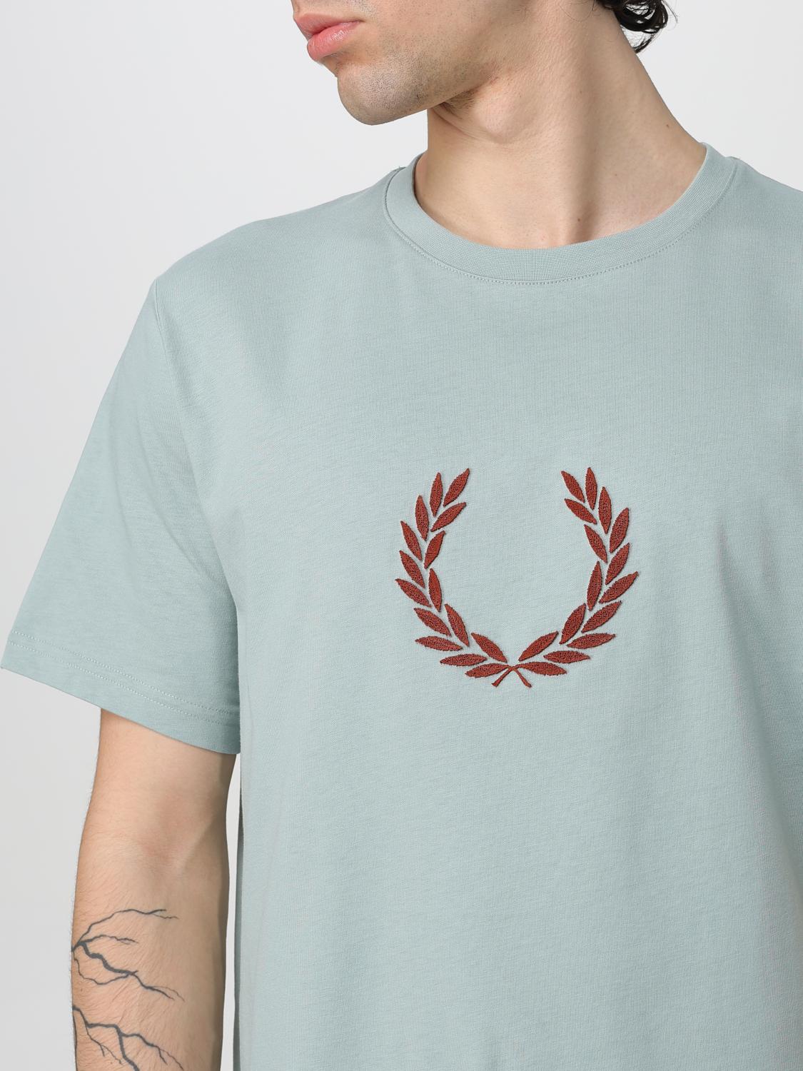 FRED PERRY CAMISETA: Camiseta hombre Fred Perry, Plata - Img 3