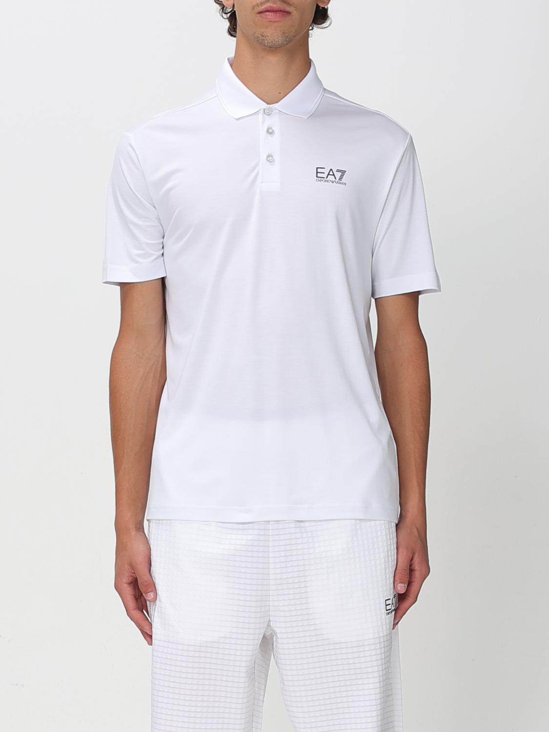 EA7 POLO: Polo hombre Ea7, Blanco - Img 1