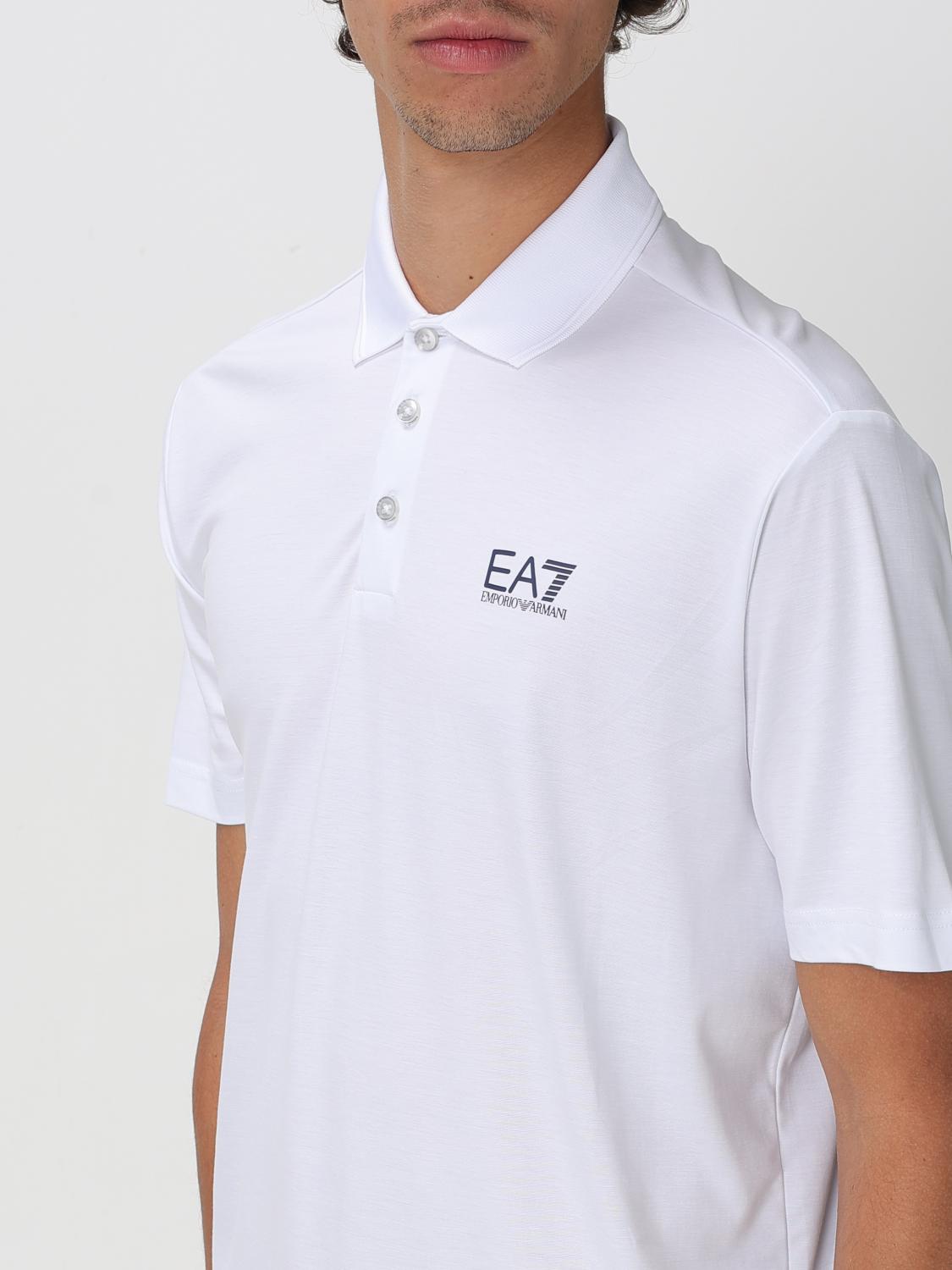 EA7 POLO: Polo hombre Ea7, Blanco - Img 3