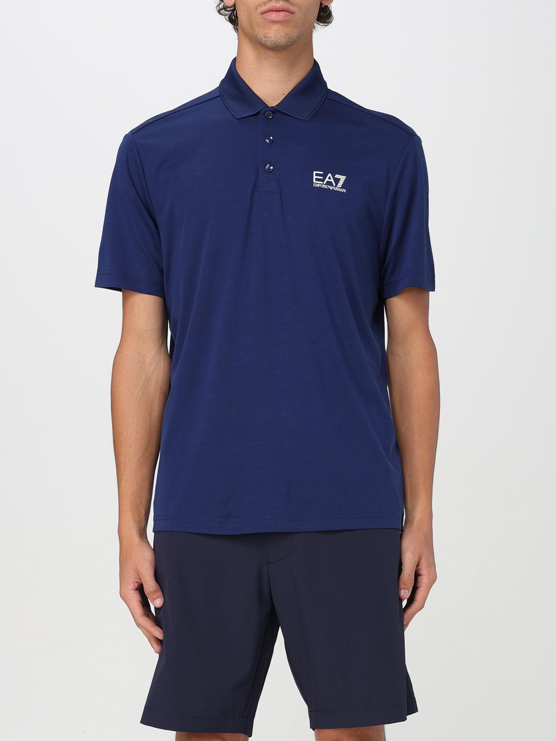 EA7 POLO: Polo hombre Ea7, Azul Oscuro - Img 1