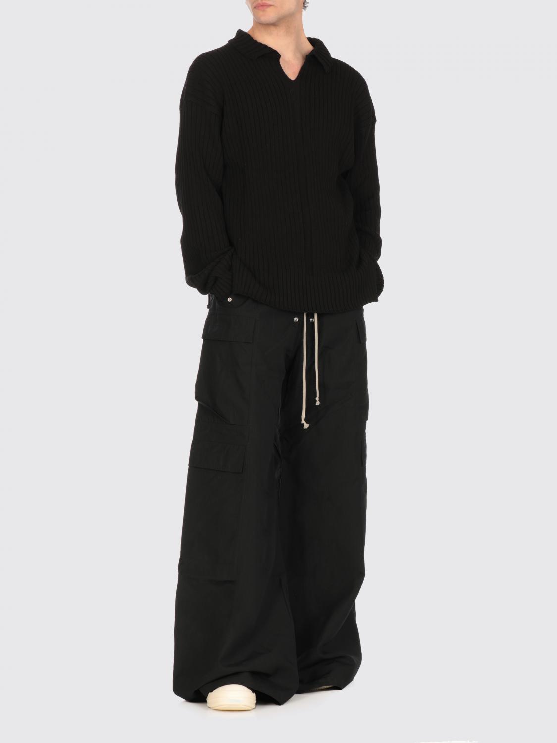 RICK OWENS POLO: Pullover herren Rick Owens, Schwarz - Img 2