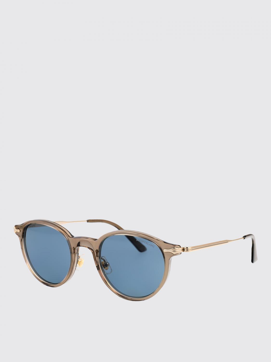 MONTBLANC SUNGLASSES: Sunglasses men Montblanc, Beige - Img 1