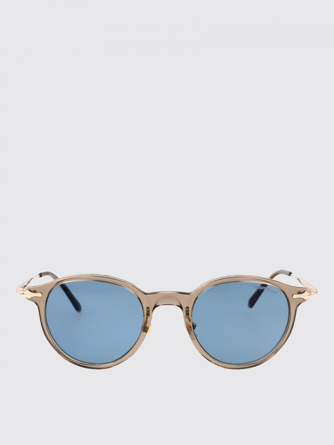 MONTBLANC SUNGLASSES: Sunglasses men Montblanc, Beige - Img 2