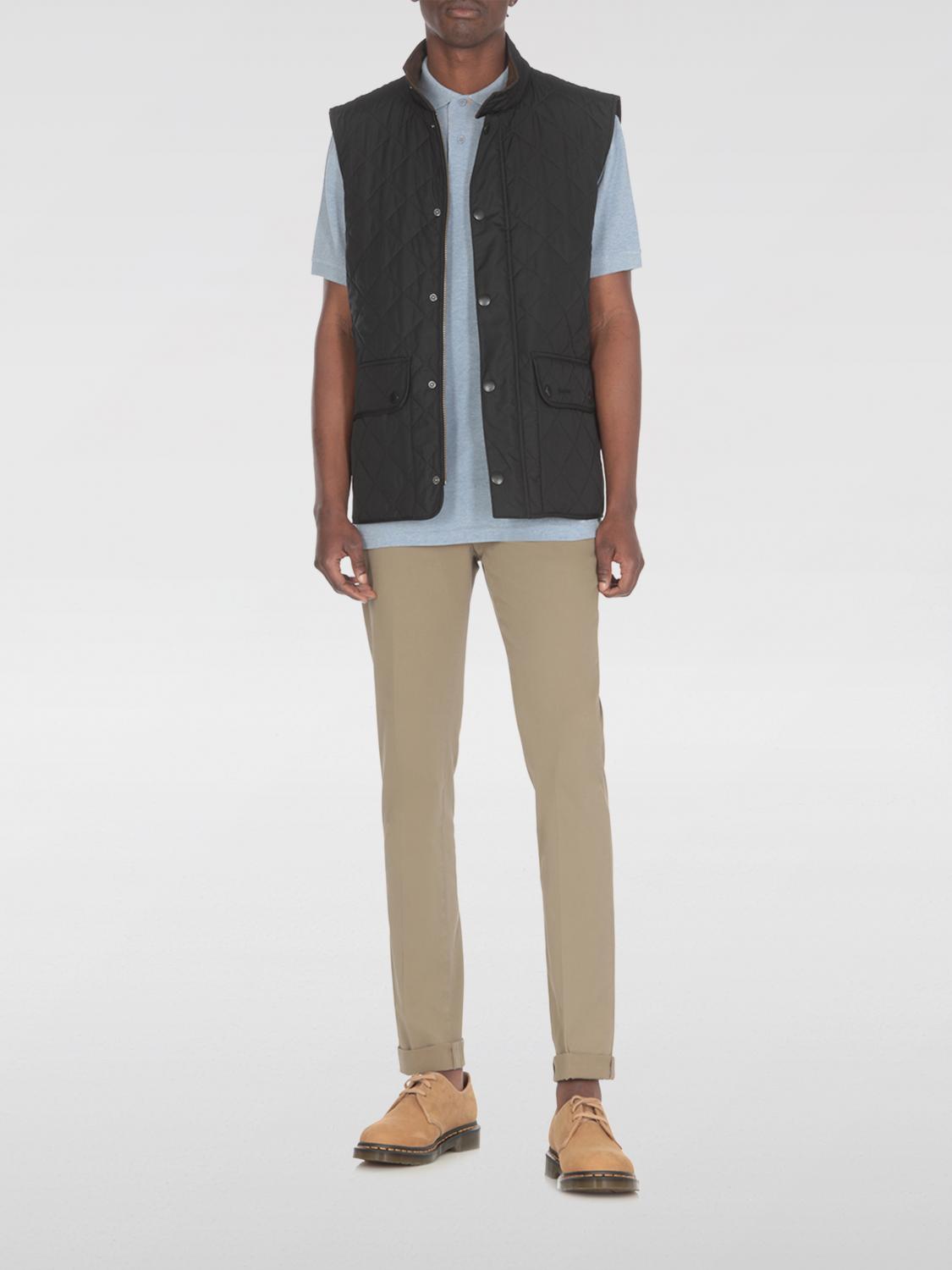 BARBOUR SUIT VEST: Barbour Quilted Nylon Vest, Navy - Img 2