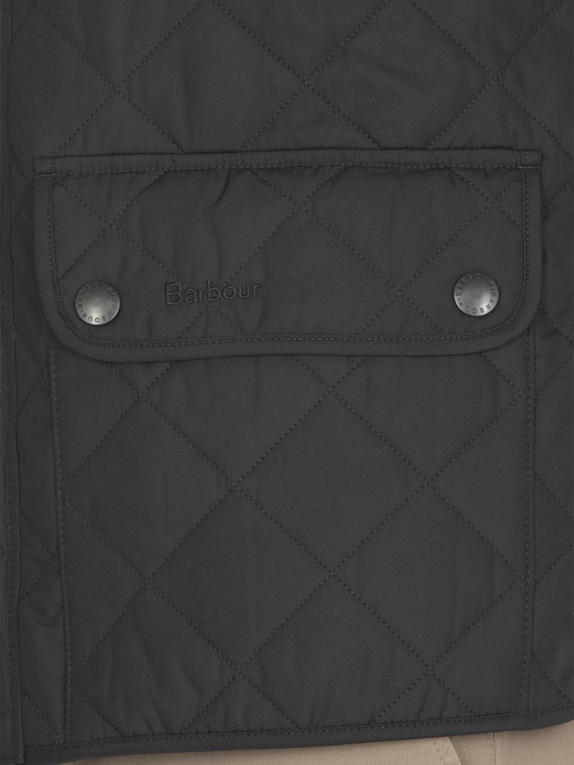 BARBOUR SUIT VEST: Barbour Quilted Nylon Vest, Navy - Img 4