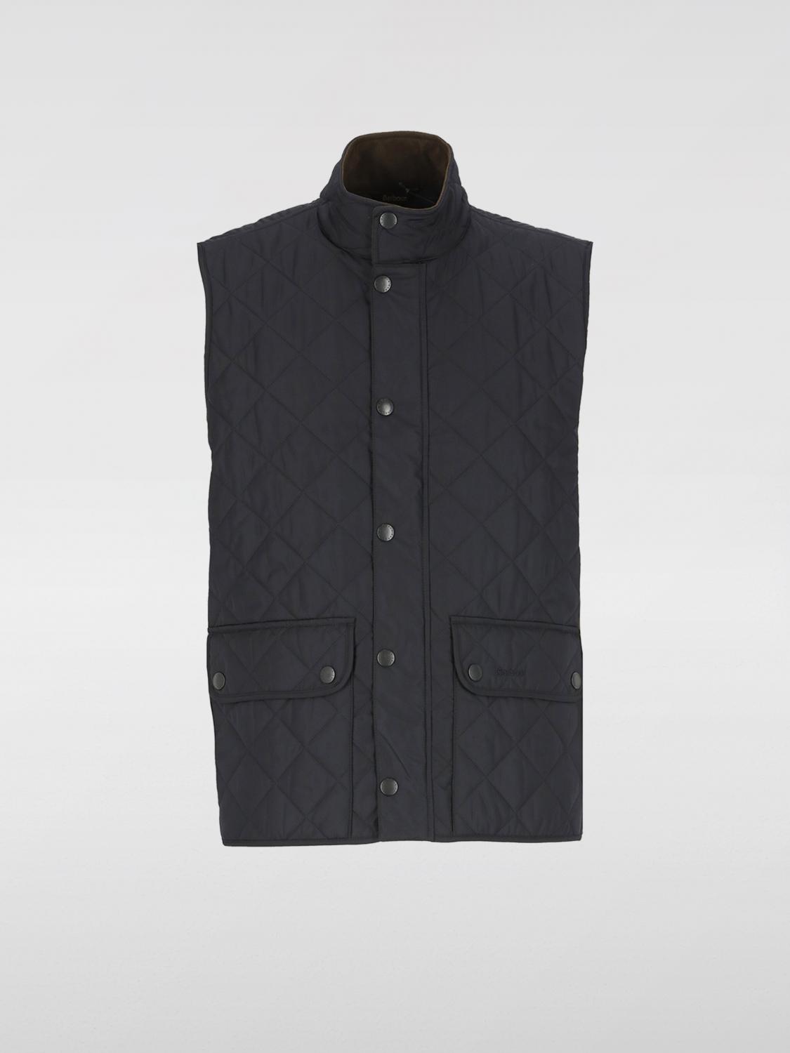 BARBOUR SUIT VEST: Barbour Quilted Nylon Vest, Navy - Img 5