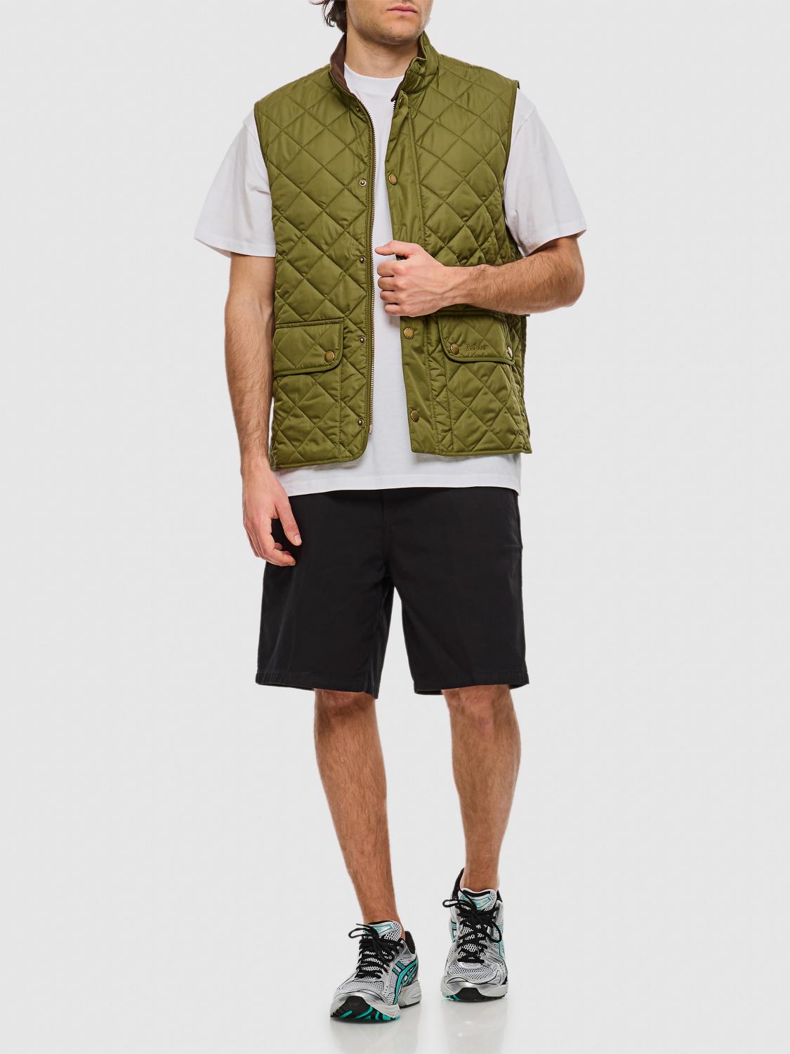 BARBOUR 정장 조끼: Barbour 퀼팅 나일론 베스트, 모스 그린 - Img 2