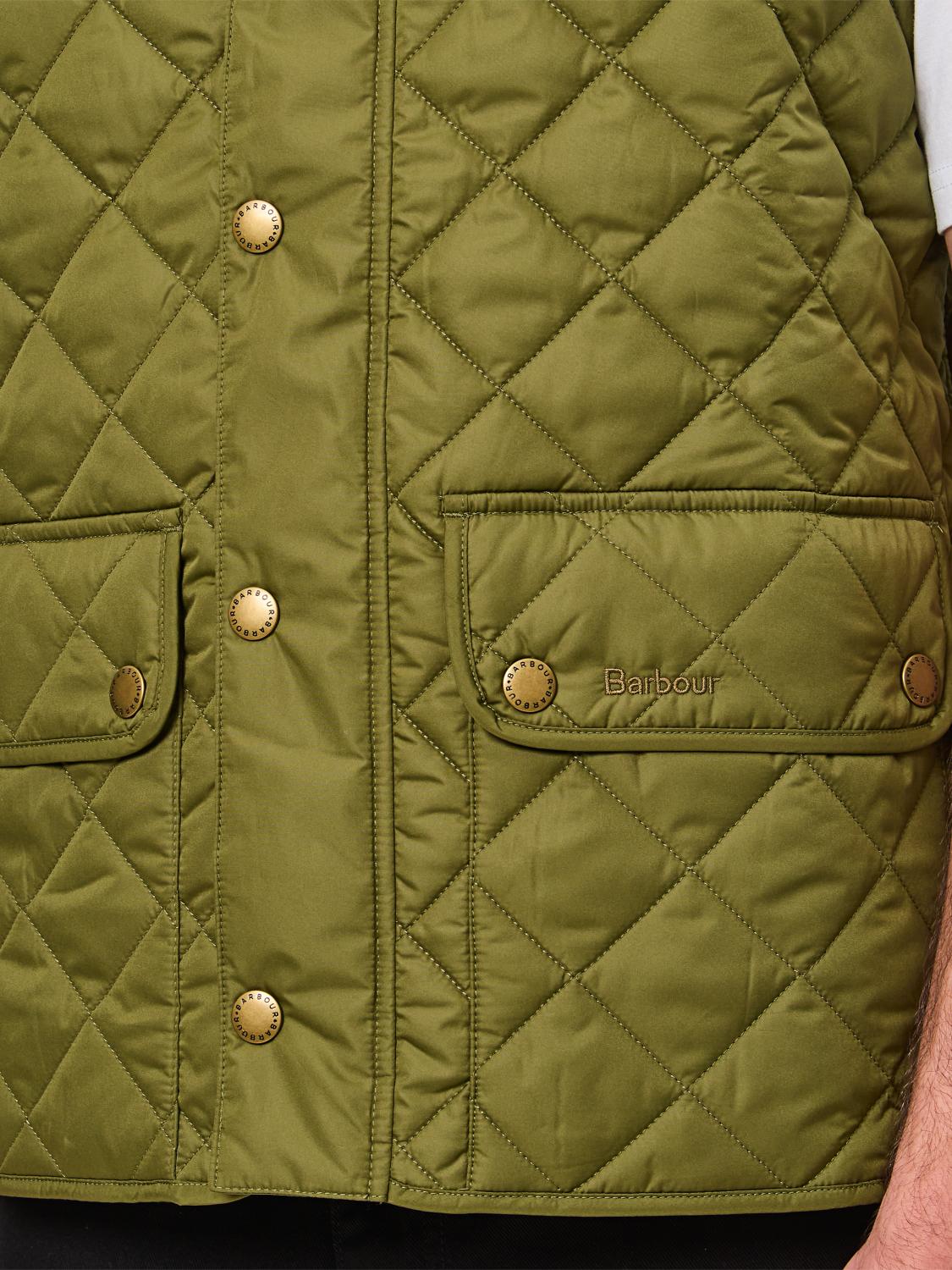 BARBOUR 정장 조끼: Barbour 퀼팅 나일론 베스트, 모스 그린 - Img 4