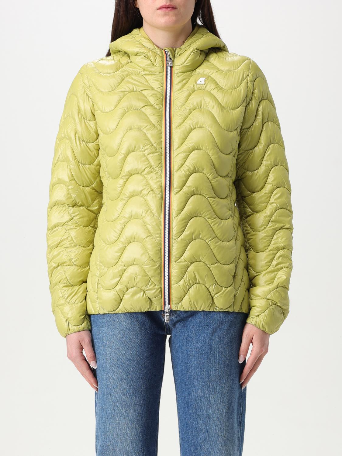 K-WAY CHAQUETA: Chaqueta mujer K-way, Verde - Img 1